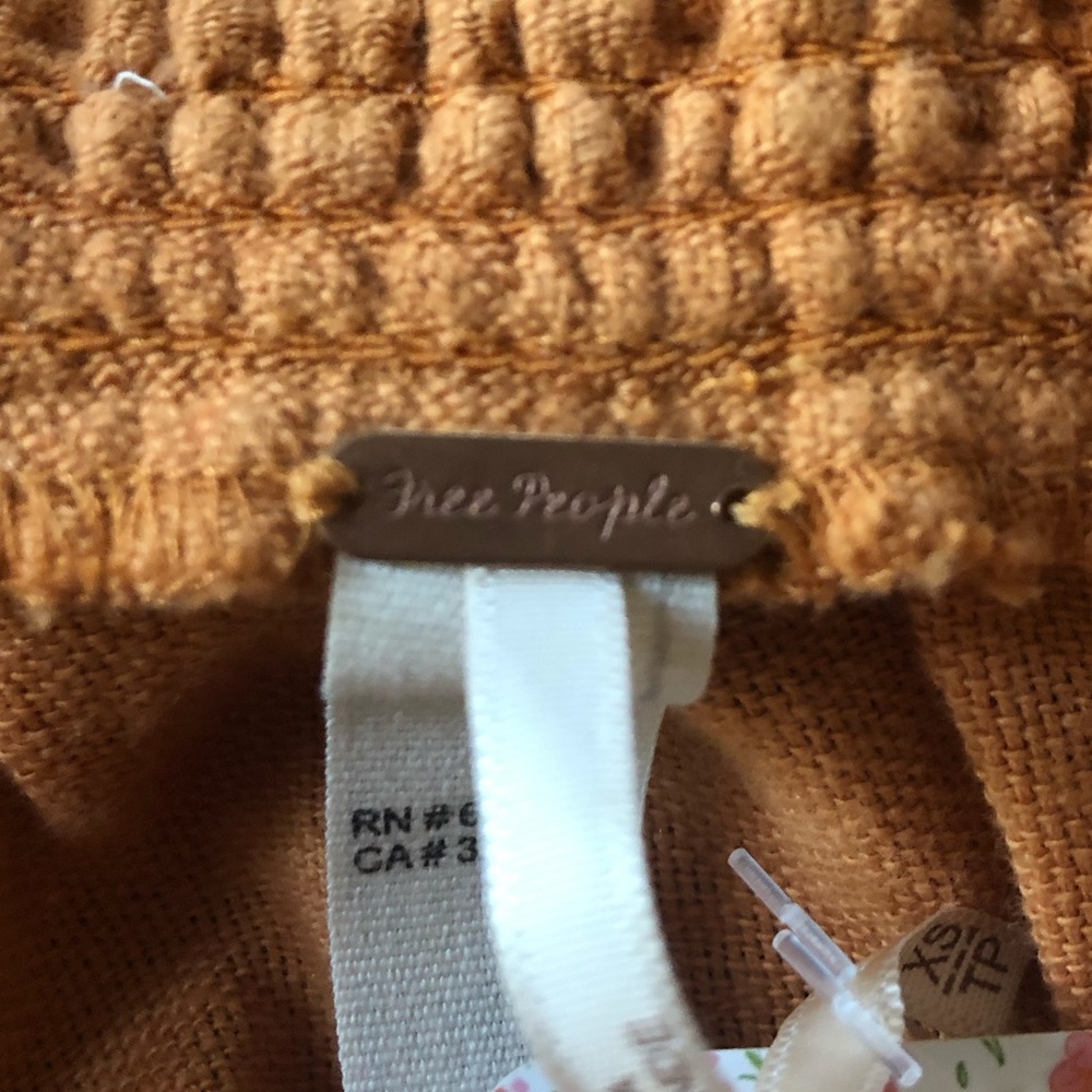 NWT Free People Strapless Tunic Top Size xs - Picture 13 of 13